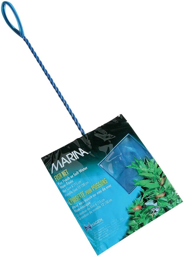 Marina 6-Inch Blue Fine Nylon Net by Marina