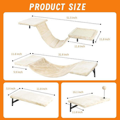 Wall-Mounted Cat Climber Set - Image 6