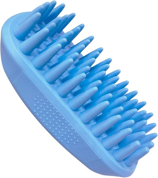 Pet Silicone Shampoo Brush for Long & Short Hair Medium Large Pets Dogs Cats - Image 2