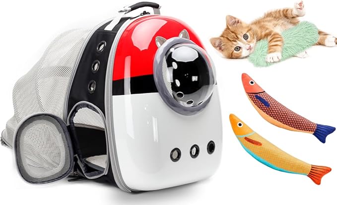 Expandable Cat Carrier Backpack by LightUpYourPetsLife