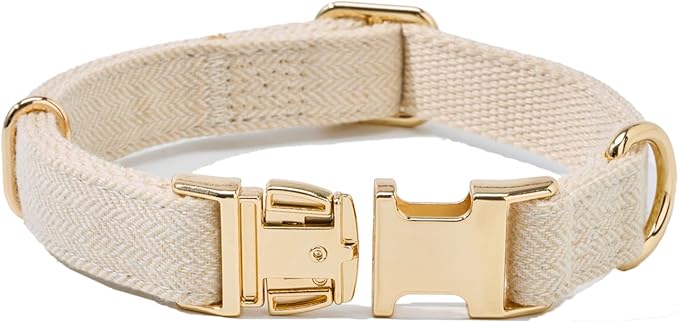 Soft Cotton Hemp Dog Collar - Image 7
