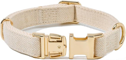 Soft Cotton Hemp Dog Collar - Image 7