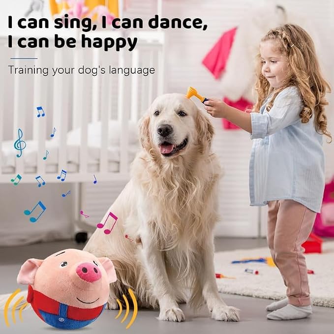 Interactive Dog Toys, Jumping Squeaky Dog Toys - Image 2