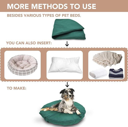 Dog Bed Cover Waterproof Replacement Machine Washable Covers - Image 5