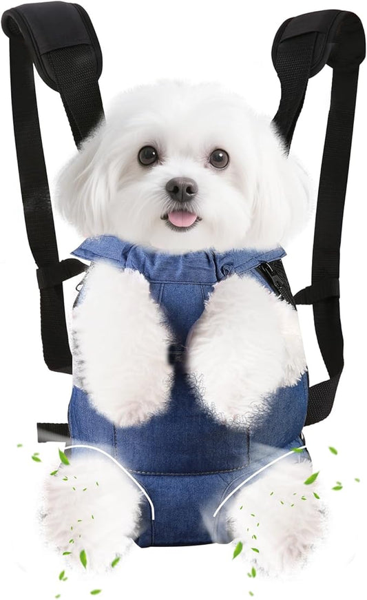 Inspack Dog Backpack Carrier/Cat Carrier, Adjustable Pet Front Carriers Travel by Inspack