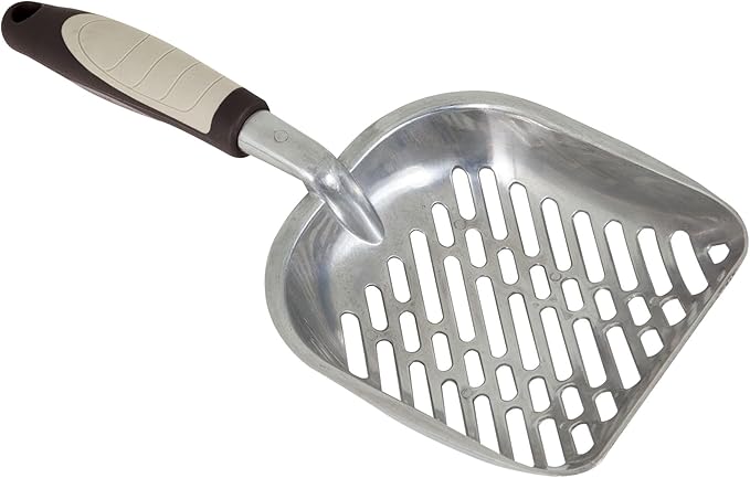Petmate Metal Cat/Kitty Litter Scoop, Deep Shovel, Premium Non-Stick Large - Image 5