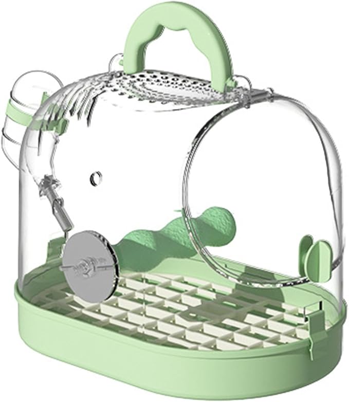 Easy to Carry Bird Cage with Watering Bottle High Ventilated Carriers Travel by Unknown