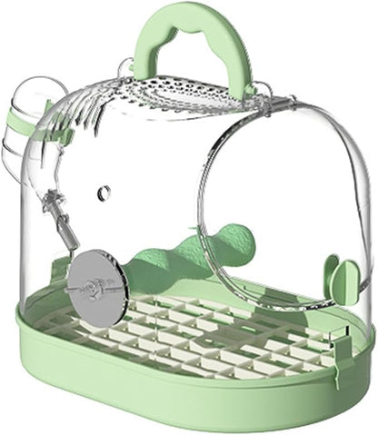 Easy to Carry Bird Cage with Watering Bottle High Ventilated Carriers Travel by Unknown