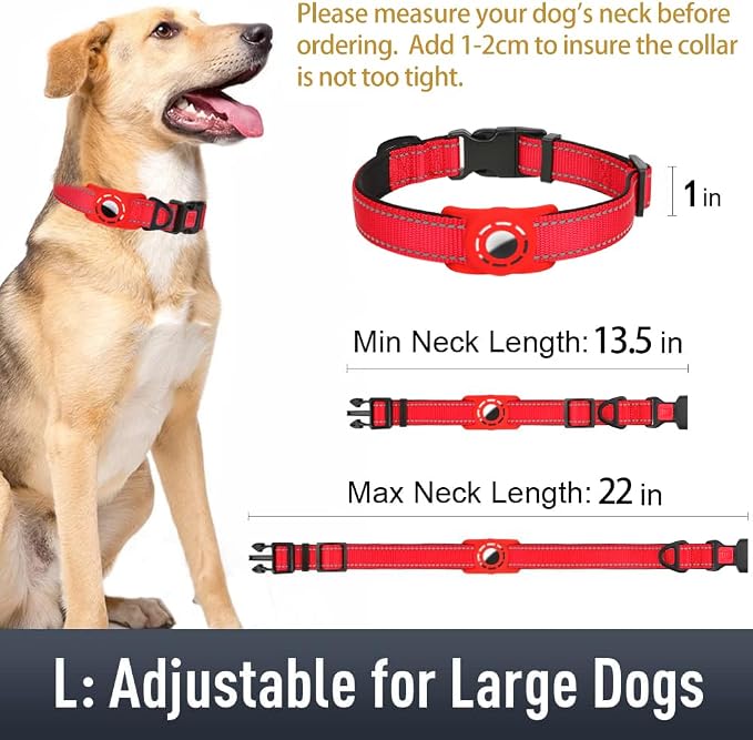 Airtag Dog Collar with AirTag Holder - Image 6
