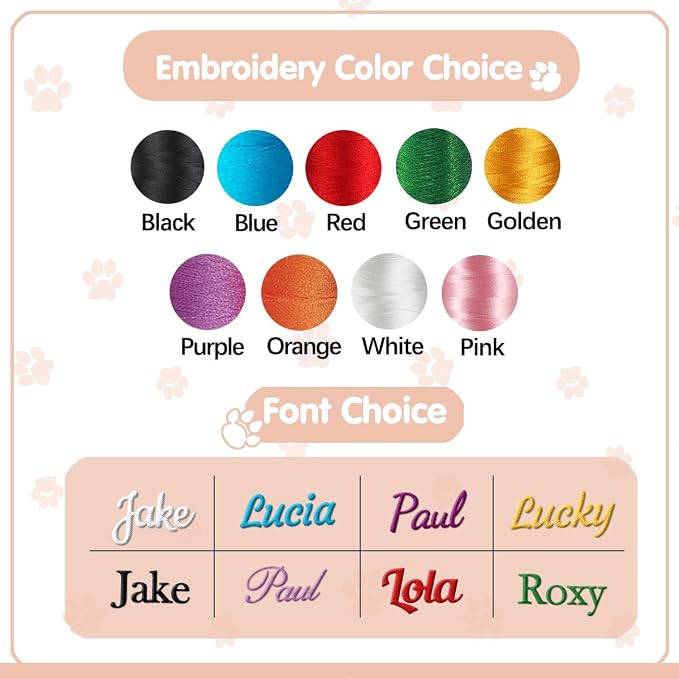 Personalized Dog Bandana Easter Custom Pet Scarf - Image 4