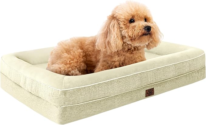 Waterproof Memory Foam Dog Beds by TaiBest