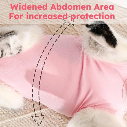 Cat Recovery Suit, Breathable Cat Surgery Recovery Suit Female, Cat Onesie - Image 5