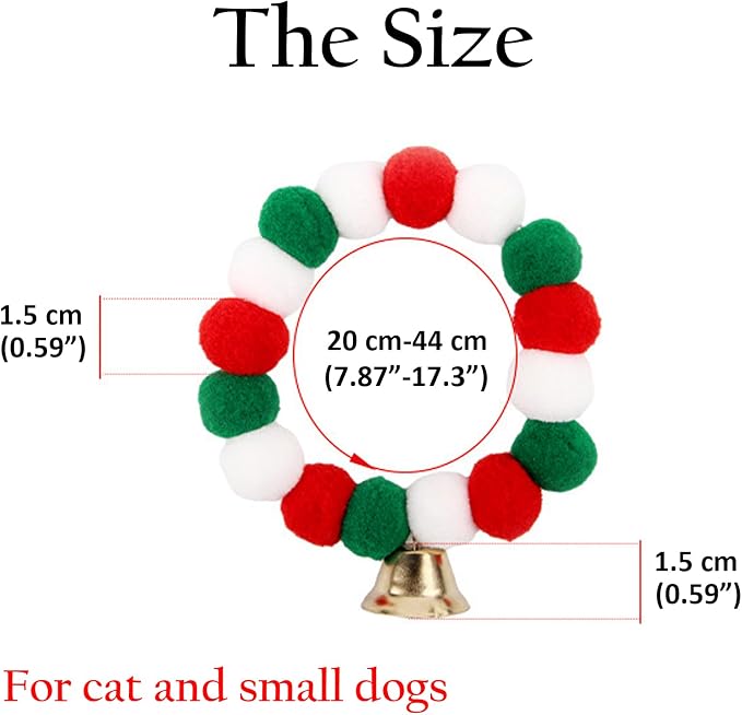 Lionheart Pom-Pom Plush Ball Elastic Collar - Image 5
