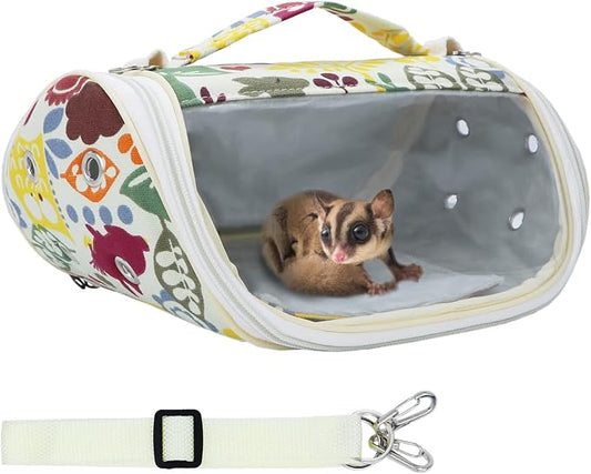Wontee Small Pet Carrier Hamster Carrier Bag Portable Travel Carrier by Wontee