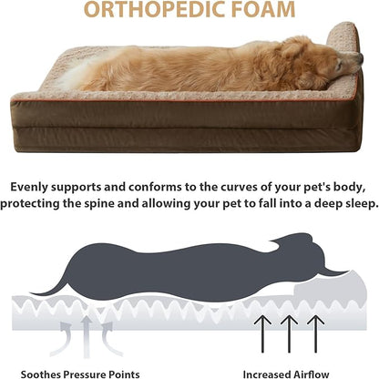 BFPETHOME Orthopedic Dog Beds for Large Dogs-Waterproof Sofa Dog Bed - Image 9