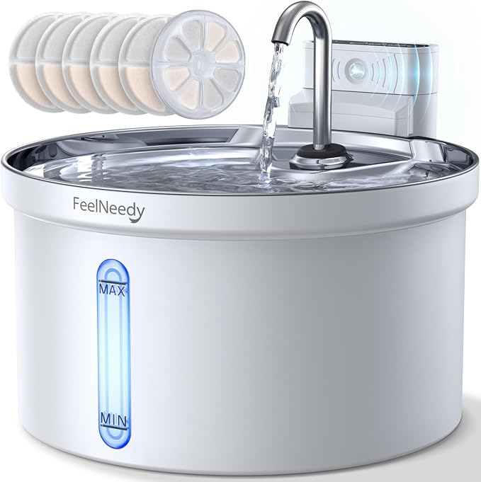 Wireless Cat Water Fountain by FEELNEEDY