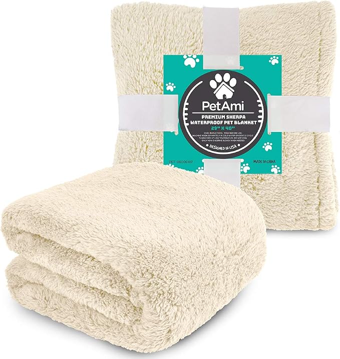 PetAmi Fluffy Waterproof Dog Blanket - Image 8