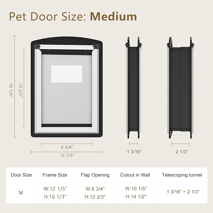 MAVRICFLEX Dog Door for Door - Image 5