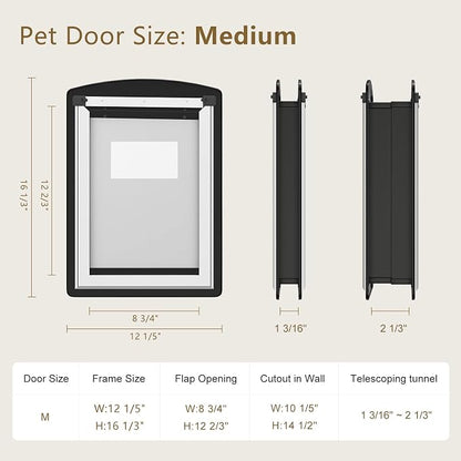 MAVRICFLEX Dog Door for Door - Image 5