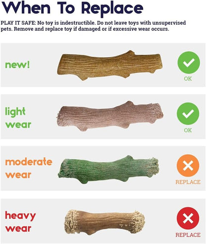 Pupstages Dogwood Dog Chew Toy – Real-Wood Blend, Natural Flavor & Texture - Image 6
