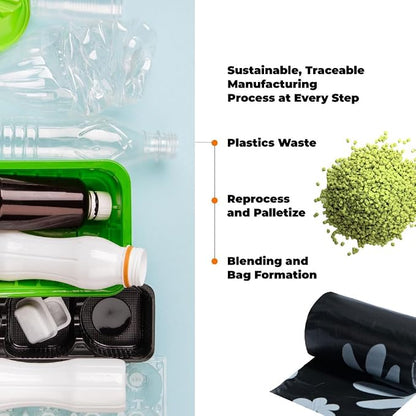Best Pet Supplies Poop Bags for Dogs, 50% Post-Consumer Recycled Content dog - Image 6