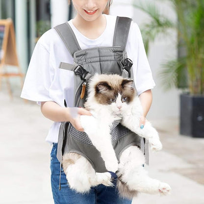 Lifeunion Legs Out Dog Carrier Backpack Hands-Free Adjustable Pet Travel Carrier - Image 7