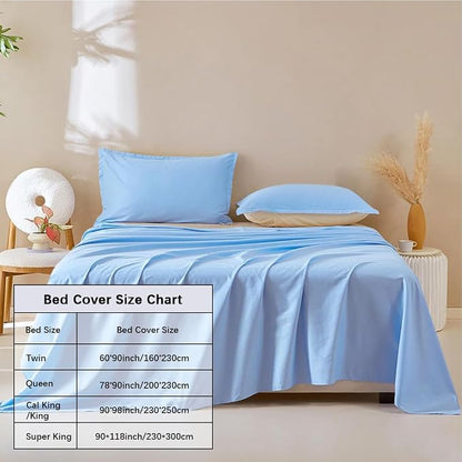 DUJUIKE Waterproof Bed Cover for Dog and Cats, Pet Hair Resistant Bed Sheet - Image 3