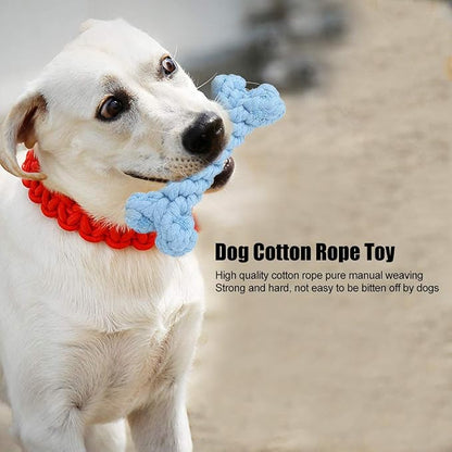 Pet Cotton Rope Biting Chewing Molar Toy, Cartoon Animal Shape & Pure Manual - Image 6