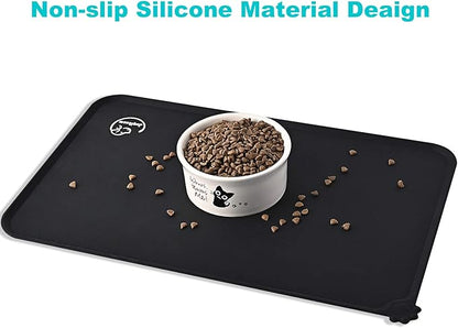 Silicone Waterproof Dog Cat Pet Feeding Mats, Non Slip, Easy Clean Pet Dog Cat - Image 5