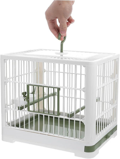 BESPORTBLE Foldable Bird Travel Carrier Cage Lightweight Portable Design - Image 8