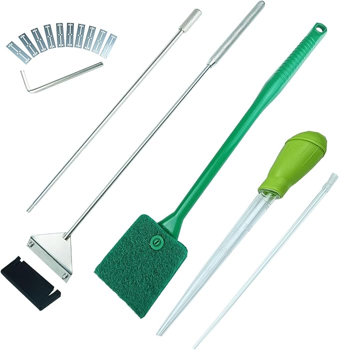 25.2 Inch Aquarium Algae Scraper/Remover by Fecsam