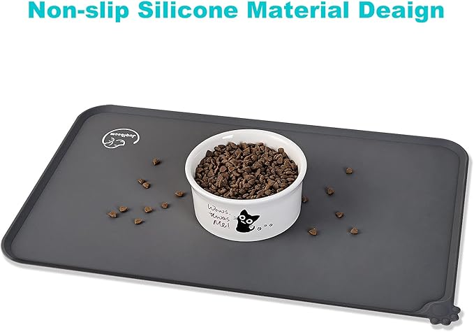 Silicone Waterproof Dog Cat Pet Feeding Mats, Non Slip, Easy Clean Pet Dog Cat - Image 5