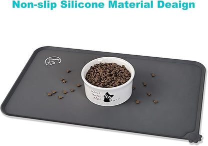 Silicone Waterproof Dog Cat Pet Feeding Mats, Non Slip, Easy Clean Pet Dog Cat - Image 5