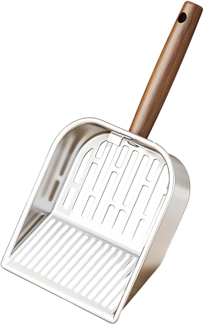 Wooden Cat Litter Scoop, Kitten Poop Shovel, 5.63x11.02 Inches Shovel by Unknown