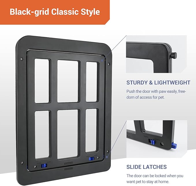 PETLESO Small Pet Door for Screen & Sliding Doors - Image 4