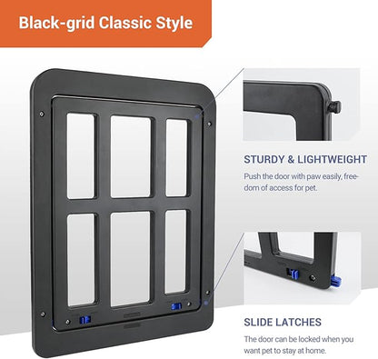 PETLESO Small Pet Door for Screen & Sliding Doors - Image 4