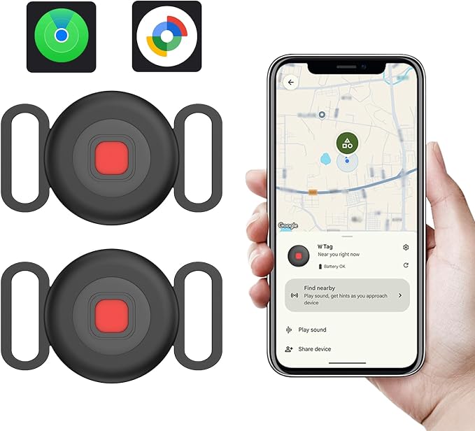 Bluetooth Dog Tracker Tag, Pet Tracker by Unknown