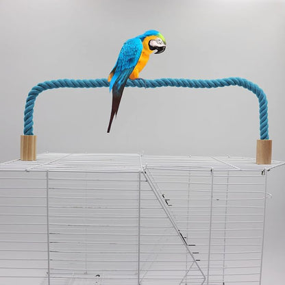 2 Pack Rope Perch, Cage Stand Pole Accessories, Climbing Toy - Image 5