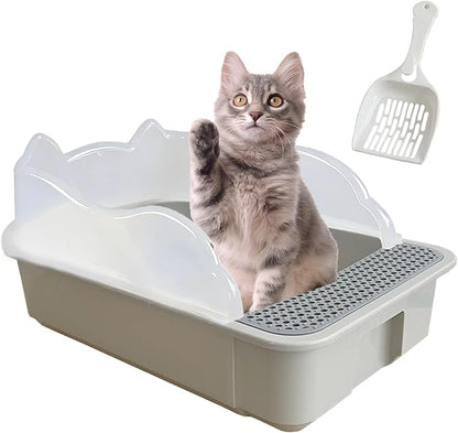 kathson Open Small Cat Litter Box by kathson