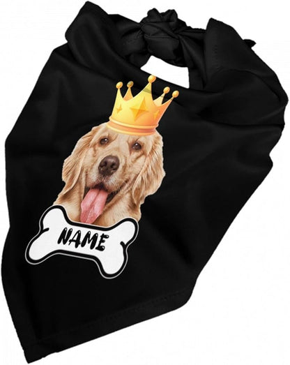 Custom Dog Bandana for Cat Dog Pet Add Your Design Personalized Neckwear - Image 7