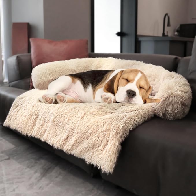 Tinaco Luxurious Calming Dogs/Cats Bed Mats, Dog Pad Washable Removable Couch by Tinaco