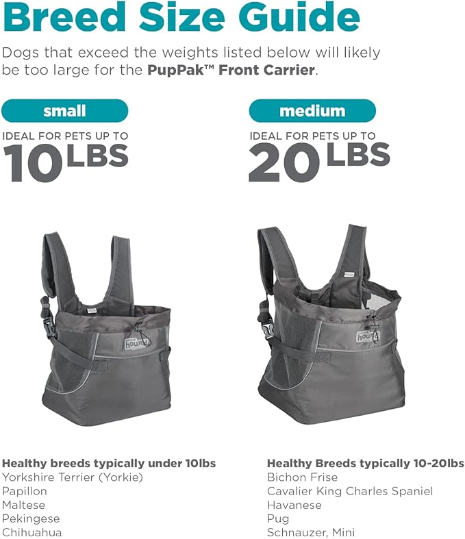 Outward Hound PupPak Dog Front Carrier, Padded Straps, Breathable Mesh - Image 3
