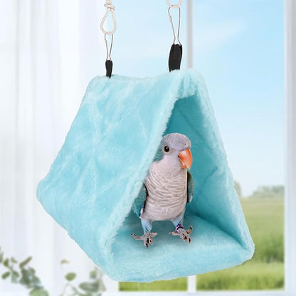 Wontee Bird Nest House Warm Bird Bed Hanging Hammock Snuggle Hut - Image 3