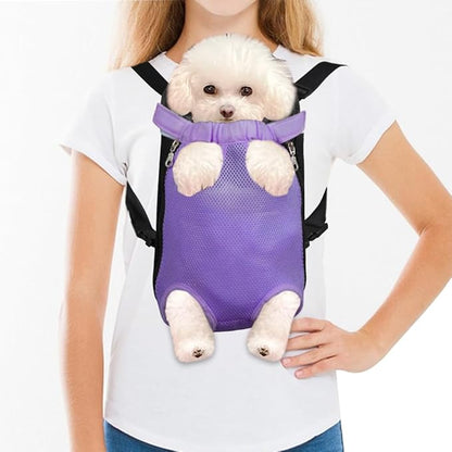 FEimaX Dog Carrier Backpack Pet Legs Out Front Cat Travel Bag, Adjustable Puppy by FEimaX