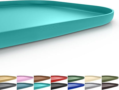 Silicone Pet Feeding Mat with Raised Edge by smilool