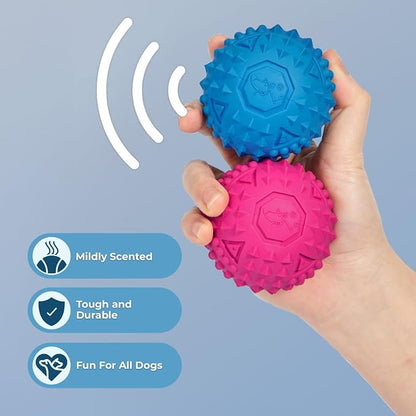 Best Pet Supplies Interactive Squeaky Dog Chew Toy, Ideal Dog Toys - Image 2