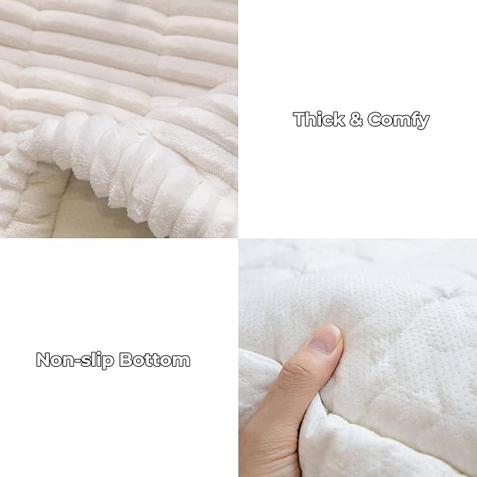 FUNNY FUZZY Pet Couch Covers for Sofa, Washable Dog Couch Cover Protector for - Image 4