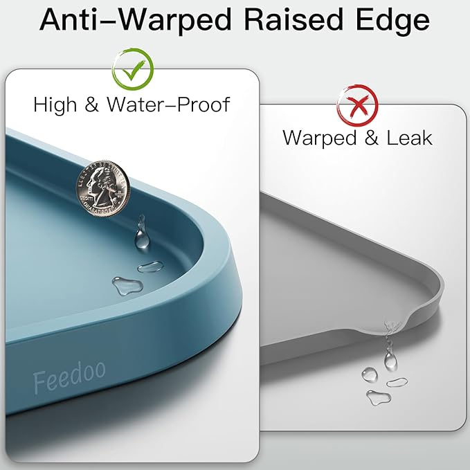 Pet Feeding Mat, Water-Proof Silicone Placement - Image 4