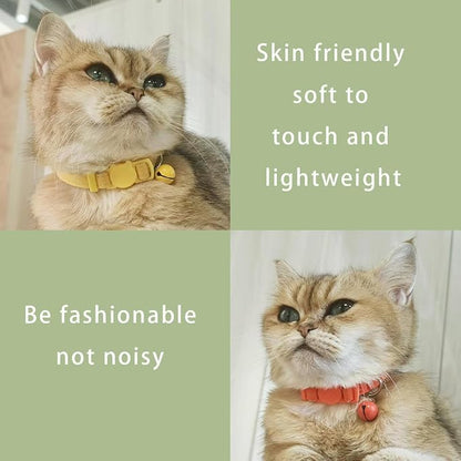Yizepet Cat Collars with Bells, Breakaway Kitten Collar, Cute Kitty Collar - Image 4