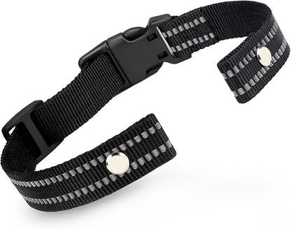 Collar Replacement Strap, Reflective Replacement Nylon Collar Strap Dog GPS by ODOKELE